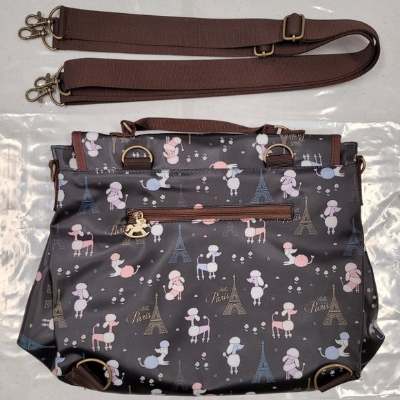 Waterproof Convertibe Handbag Backpack Crossbody Multifunctional Triple Use Bag - Picture 10 of 15